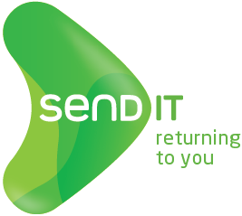 Logo Send It - Returning to you